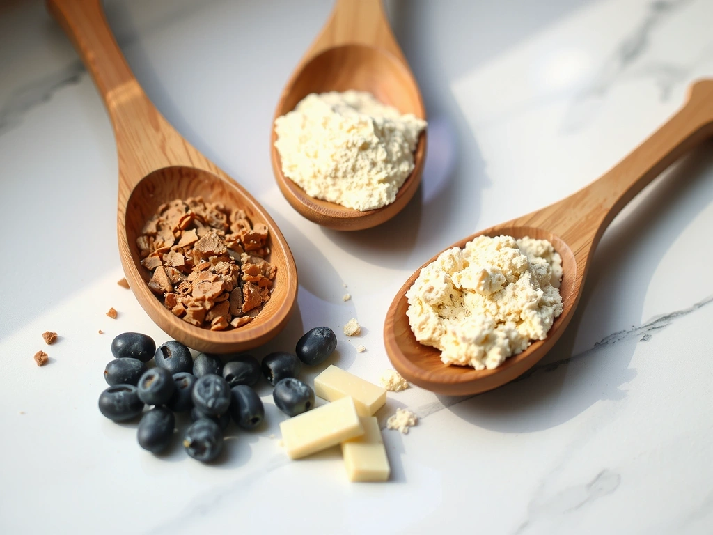 Bahan baku protein alami dalam bentuk mentah